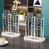 Wall Mounted Storage Rack Metal Cup Dispenser Creative Disposable Cup Holder