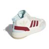Adidas Originals Post Up Leather Non-Slip Shock Absorbing Wear-Resistant Mid-Top Skate Shoes Unisex Skate Shoes Beige Red Blue GV9317