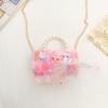 Plush Chic Pearl Handbag For Kids Trendy Mini Shoulder Bag In Vibrant Colors