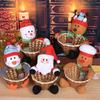 Christmas Decoration Small Candy Box Christmas Decoration Candy Basket Christmas Tabletop Decoration Children Candy Basket