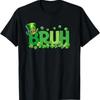 Bruh St Patricks Day Teens Boys Saint Patricks Day T Shirt