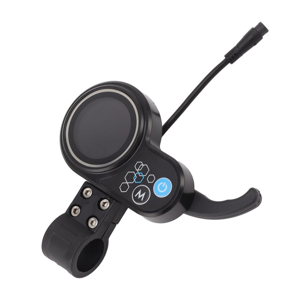 Elektroroller Display Panel Wasserdicht 6-Pin Stecker Elektrofahrrad LCD Display Panel mit USB-Anschluss