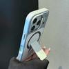 Magnetischer Klappständer Halter Für Magsafe Ladehülle Für iPhone Air 17 16 15 14 13 12 Pro Max Hautfreundliche Matte Schutzhülle