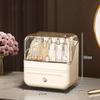 with Drawer Cosmetic Storage Box Dustproof Makeup Case New Cosmetic Shelf  Makeup Organize