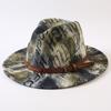 New European and American style letter printing fashion top hat men's and women's fashion jazz hat sunscreen sun hat