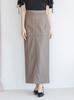 Stretch Leather Tight Skirt SWFS254285MOC0