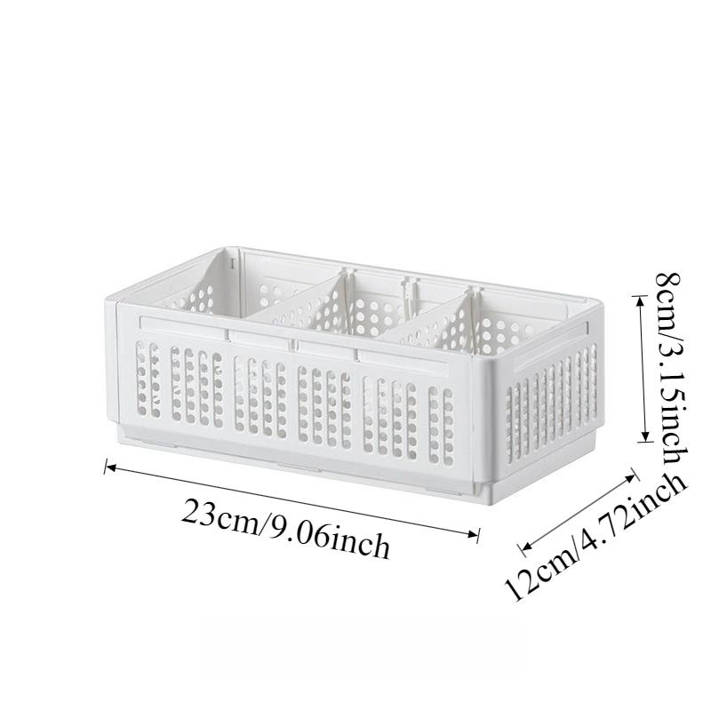 

Foldable Sweater Storage Box Drawer Organizer Multi-Grid Sock Jeans Divider Storage Bin for Wardrobe Cupboard Kitchen Bathroom