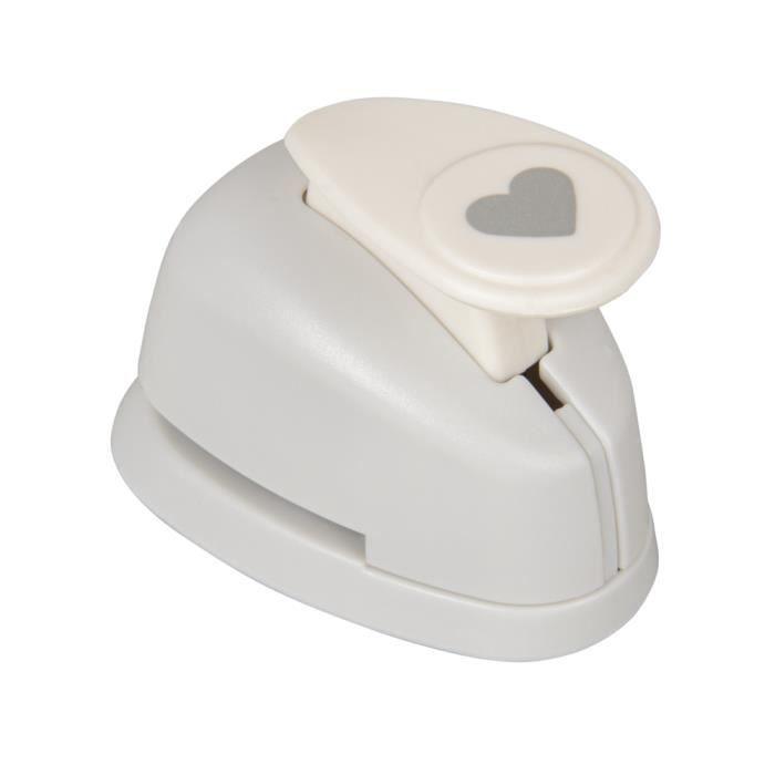 Perforatrice fantaisie - Blister-LS - Coeur - 9mm - 3/8" - 1 pièce