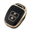 New 2/3/4 Butoons Car Key Case for Toyota/Corolla/Camry 2014 2015 Car Accessories Soft TPU Key Cover Shell Key Protector