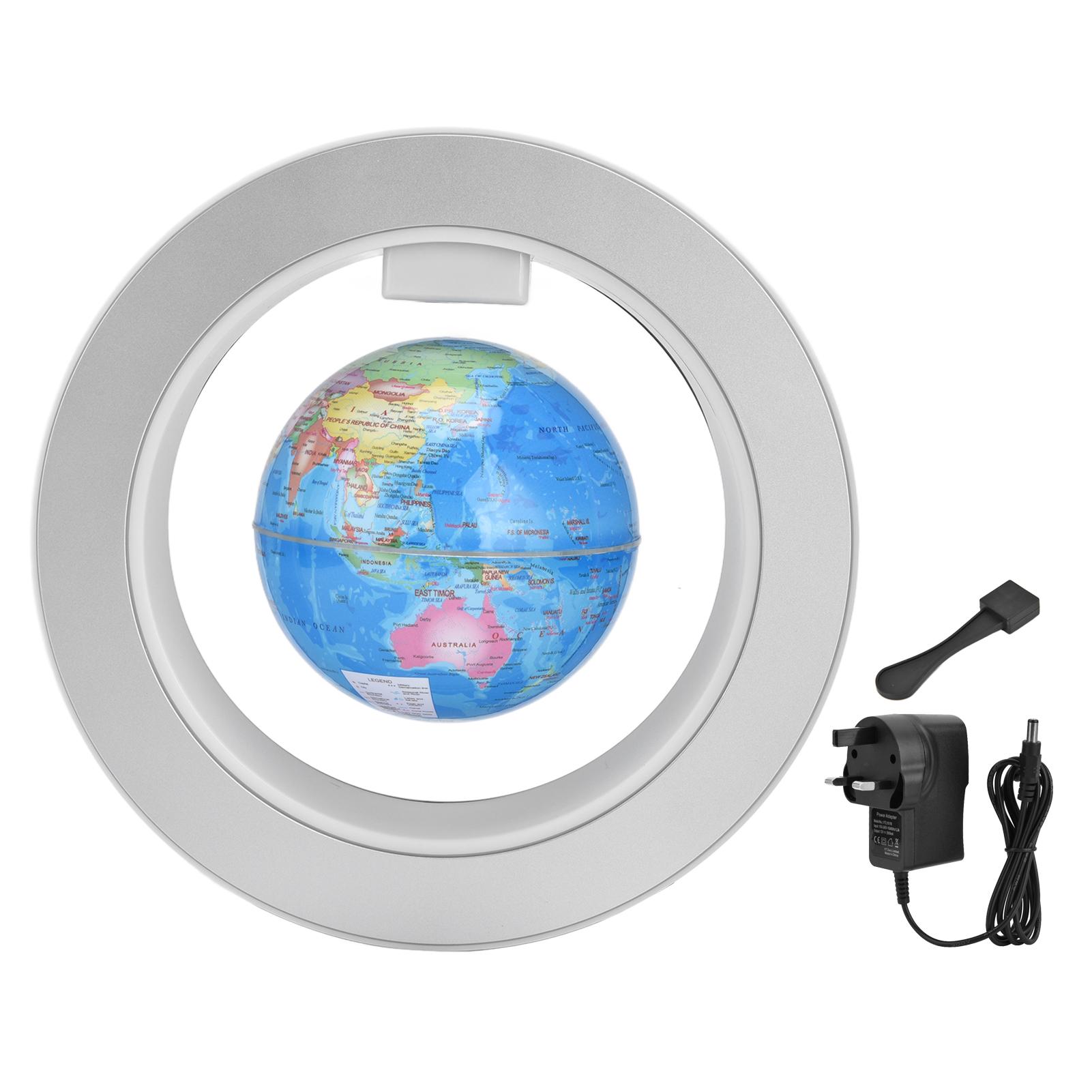 

4-дюймовий магнітний левітаційний плаваючий глобус для дому та офісу, настільний декор, святковий подарунок для мистецтва, ремесло