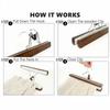 Woodiness Horse-face Skirt Rack Retro Color Hanfu Pants Hook New Clothes Hanger