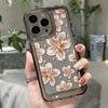 Retro Oil Painting Flowers Shockproof Case For iPhone 11 14 13 12 Pro Max Case iPhone XS Max XR X 7 8 14 15 Plus SE 2020 Cover