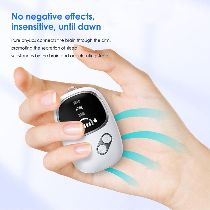 Smart Handheld Sleep Aid Device  Microcurrent Sleep Helper, Ear Clip Sleep-Inducing Goodies