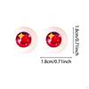 2 Pieces Doll Eyes Acrylic Art Crafts Sturdy Gift Versatile High Performance for 1/3 Dolls