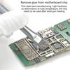4Pcs Wire Bristles Brushes Replacement Heads for Motherboard IC Glues Removal and Mobile Phone Repair Chip Protective