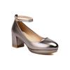 Scarpe Basse in Pelle con Tacco Alto da Donna Primavera e Autunno Scarpe Bianche Francesi da Matrimonio Scarpe Mary Jane Rialzate Retrò con Tacco Spesso e Suola Spessa