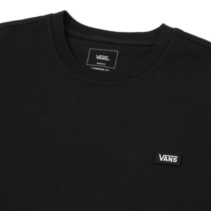 Vans Comfortable Round Neck Small Logo Short Sleeve T-Shirt Unisex Tops Black VN000NW0BLK