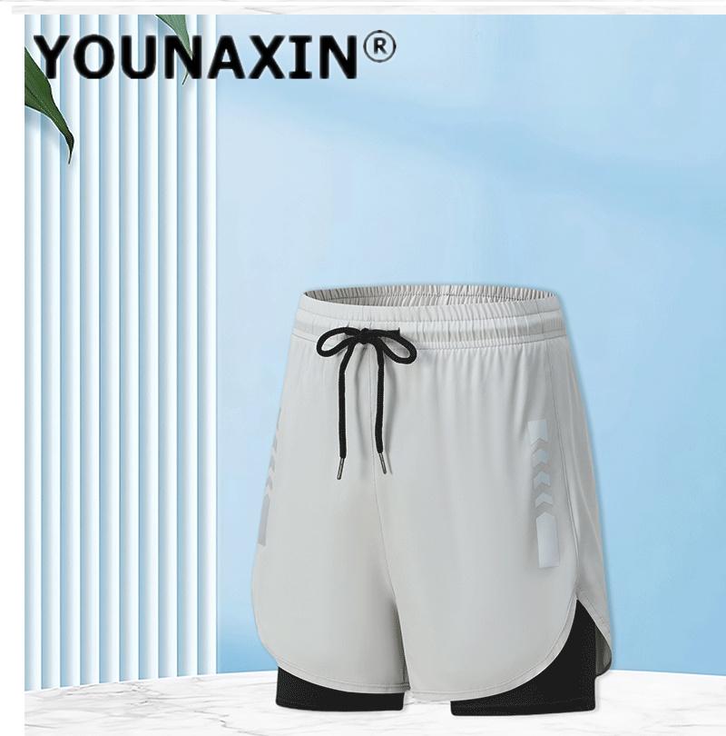 

Мужские баскетбольные спортивные шорты для бега, велоспорта, фитнеса, уличные, для тренажерного зала, йоги, тренировок, спортивные штаны, шорты для плавания S M L XL 2XL 3XL 3XL серый