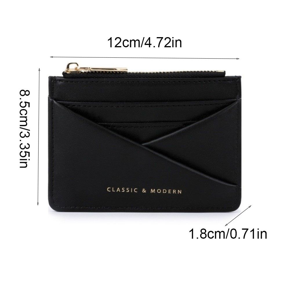 Ultra Thin Card Bag Korean Style Coin Purse Retro Short Wallet Outdoor