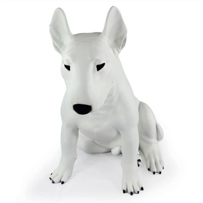 Bulterier, Bull Terrier Iii - Dog Figurine In Natural Size, Figure In Scale 1:1, Art-Dog Brand Garden Statue