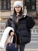 Stitching Cotton-padded Jacket Coat Women's Mid-length Thick Warm Jacket