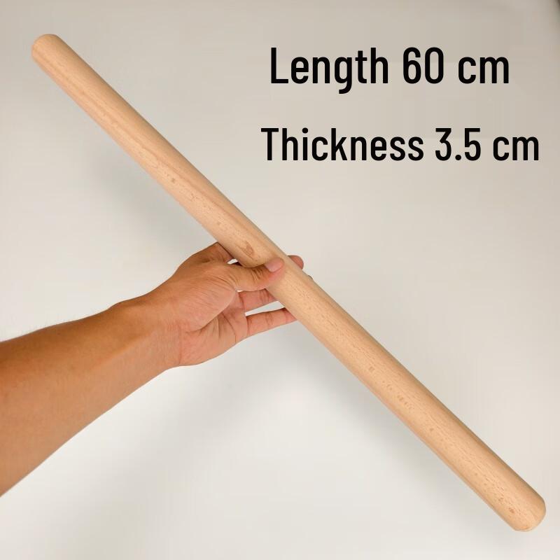 

Solid Beech Wood Rolling Pin