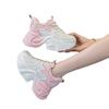 Gradual Change of Color Dad Shoes Women Show Small Feet 2025 Summer New Thin Mesh Breathable Thick Sole Heightening Sports Shoes