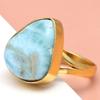 Larimar Gemstone Handmade Silver Jewelry  "10"