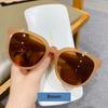 Fashion Cat Eye Sunglasses Woman  Designer Shades Oversized Retro Mirror Sun Glasses Female Clear Lens Vintage Gafas De Sol