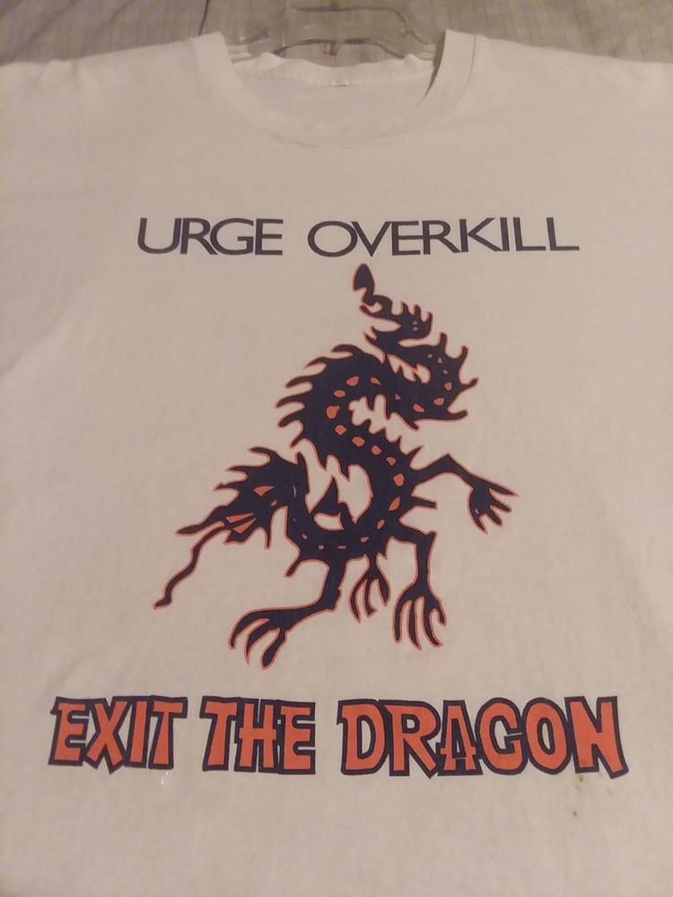 

Rare! Urge Overkill Exit the Dragon promo shirt 1995 SG074 Unisex T-Shirt XXXXL