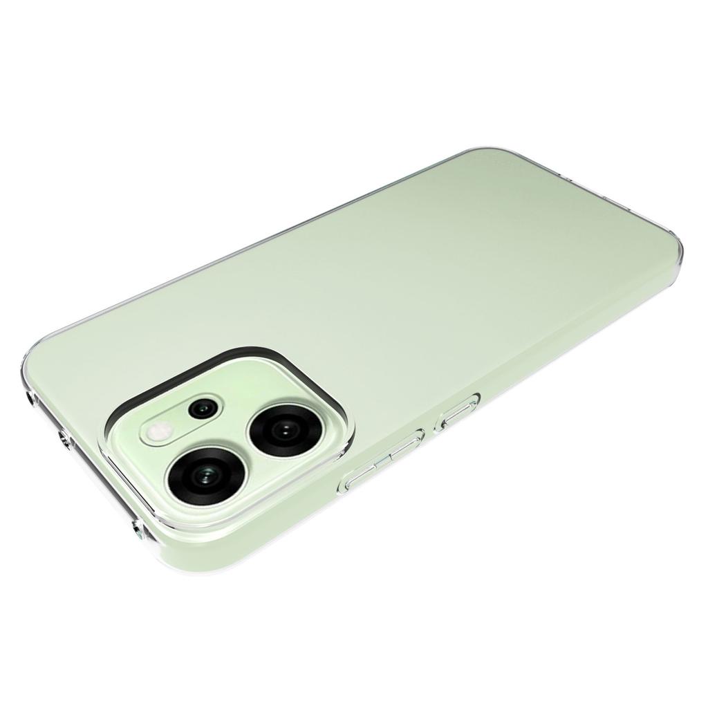 For Oppo Reno 14F 5G Case Watermark Resistant TPU Clear Phone Back Cover