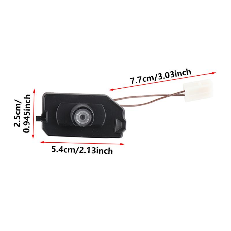 BLZ3   Rearview Mirror HD LED Projector Puddle Lamp For Mercedes Benz AMG A B C E S GLC Class W205 W213 W222 W253 Car Accessories
