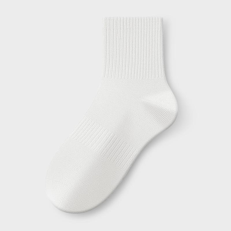 Men Spring and Autumn Fashion New Anti Pilling Waist Boneless Tube Cotton Socks