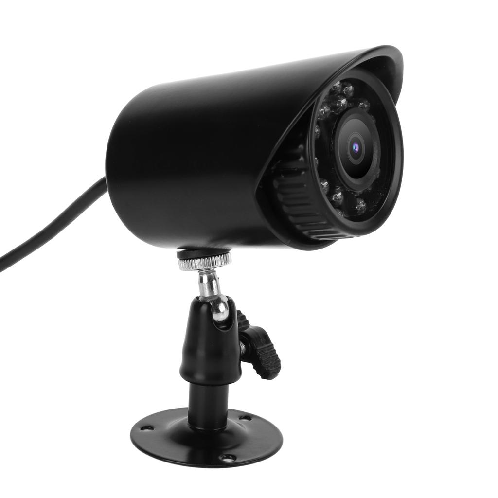 1080P Outdoor Security Camera 3.6mm Lens Night Vision IP66 Waterproof Clear Image 12V for Home School GarageNTCS