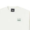 Vans City Series Letter Pattern Printed Crewneck Sweatshirt Unisex Sweatshirt Off-White VN000KQDFS8