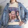 Vintage Kpop Graphic T-Shirt - JUUN Kim Ju-eun Girlband Music Style Kpop Group Retro