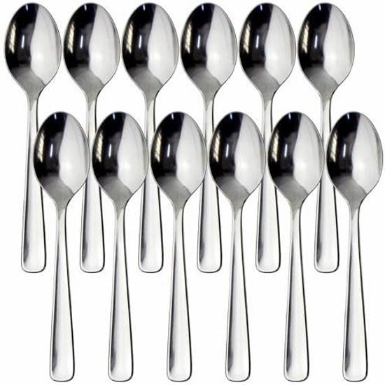 Nagaohakaku Coffee Spoon 11.9cm 12-piece Set Stainless Steel Dishwasher Safe Commercial Use Made Japan