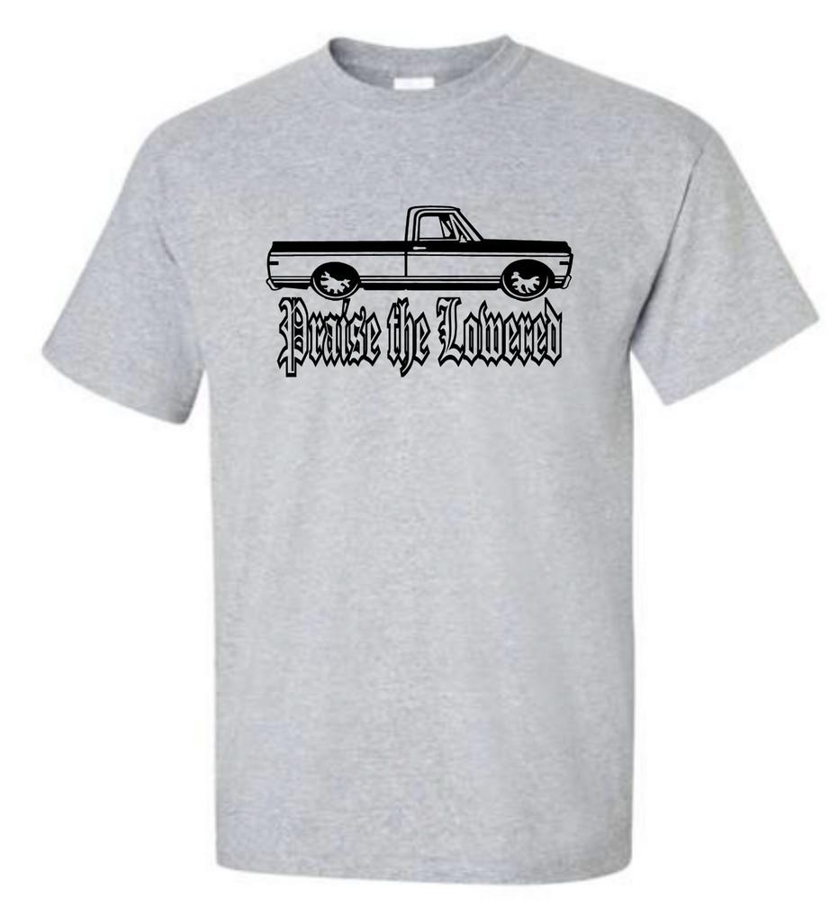Praise the Lowered Chevy C10 - Graphic T-Shirt Unisex T-Shirt L