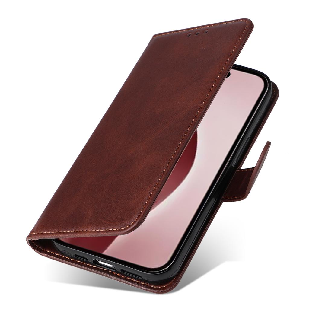 For iPhone 16 Pro Case Card Holder Leather Stand Wallet Phone Cover
