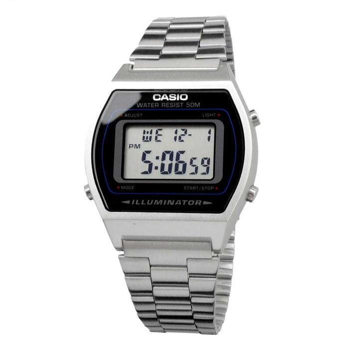 [Casio] B640WD-1AV Digital Watch - Silver
