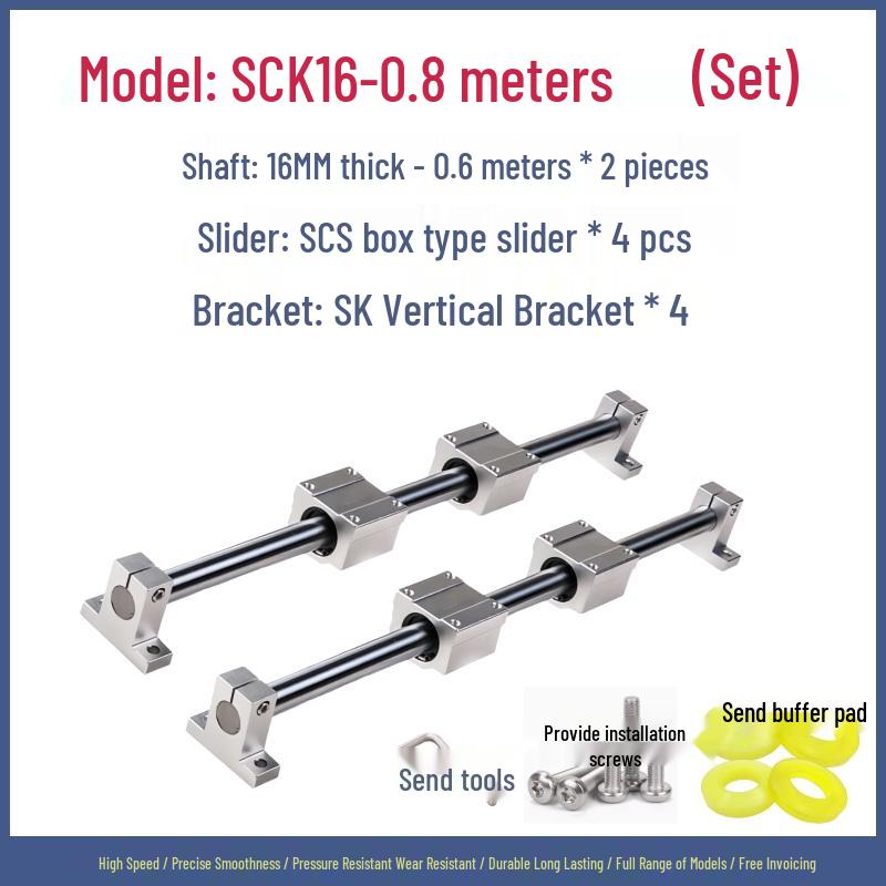 Linear Guide Sliding Table Saw Rail Set for Woodworking