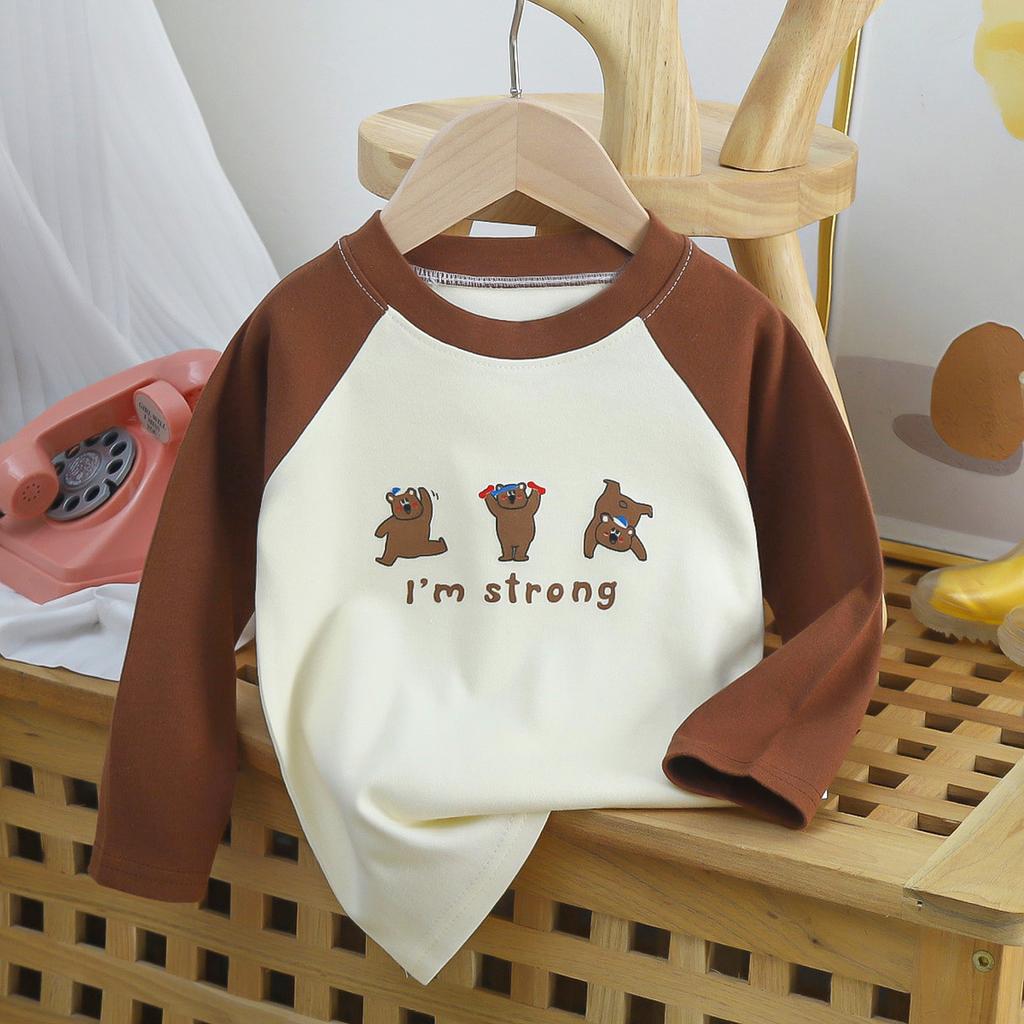 Children's Long Sleeved T-shirts, Autumn Clothes,, Baby's New Autumn Clothes, Boys' Clothes, Girls' Base Clothes, Children's Clothing Wholesale