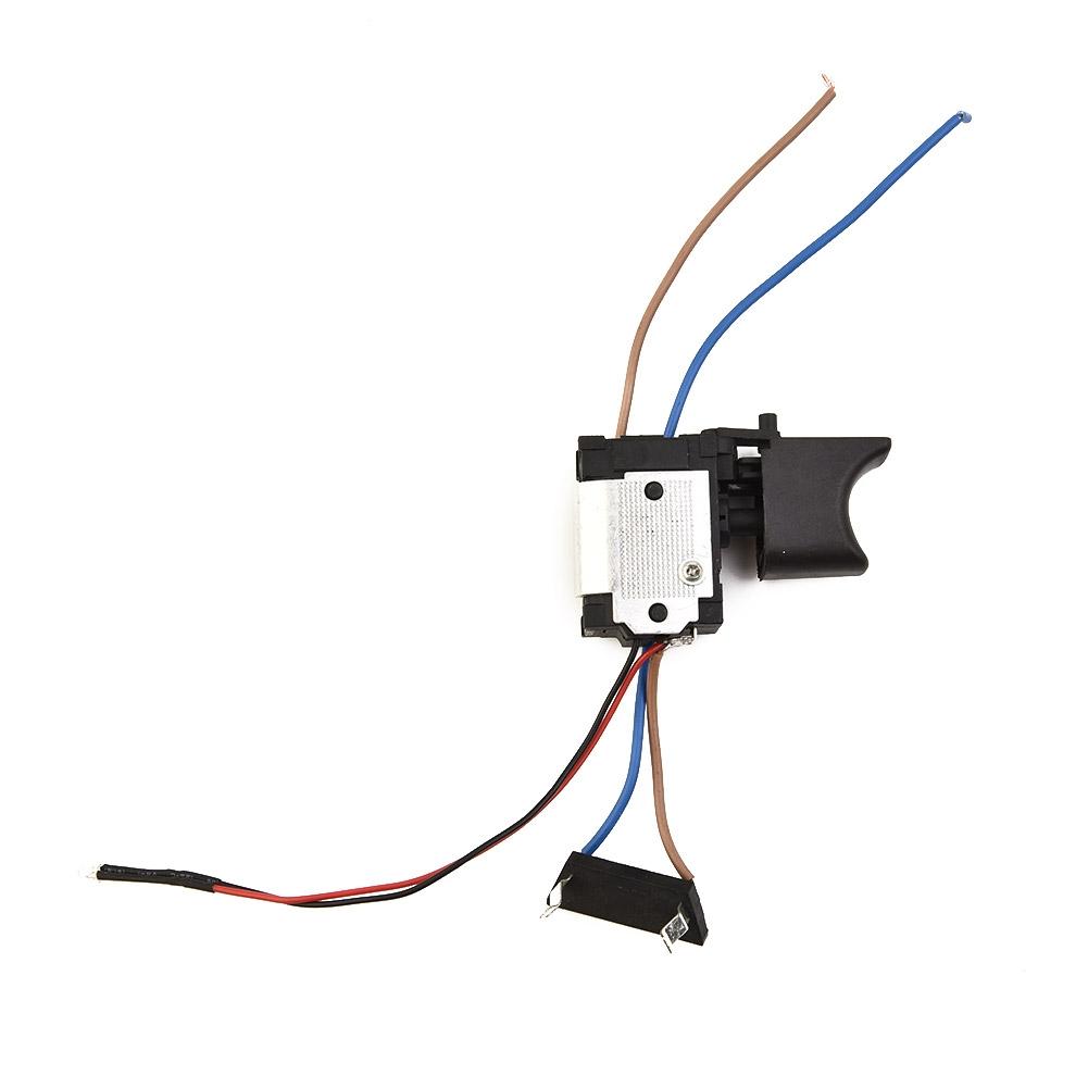 Control Electric Drill Push Button DC 7.2-24V Electric