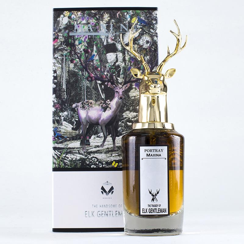 Beast Head Elk Animal Духи Student Lord George s Tragedy Lasting Eau de Perfume Мужской аромат 80ml