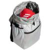 Adidas YG FLAP BP Recyclable Polyamide Backpack Regular Unisex Light Silver Adidas HP1493