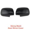 For Toyota Tacoma 2005 2006 2007 2008 2009 2010 Car Rearview Accessories Gloss Black Side Mirror Cover Trim Chrome Paste Style