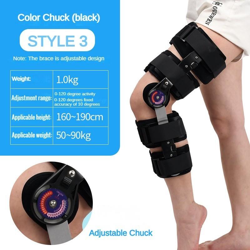 New Adjustable Knee Joint Fixation Brace Lower Limb Surgery Fixed Protective Gear Leg Ligament Support Rehabilitation Trainer