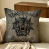 Band Motorhead Cushion Cover Pillow Cover Nordic Minimalist Throw Doublesided Print Cushion Case For Sofa Bedroom Decor