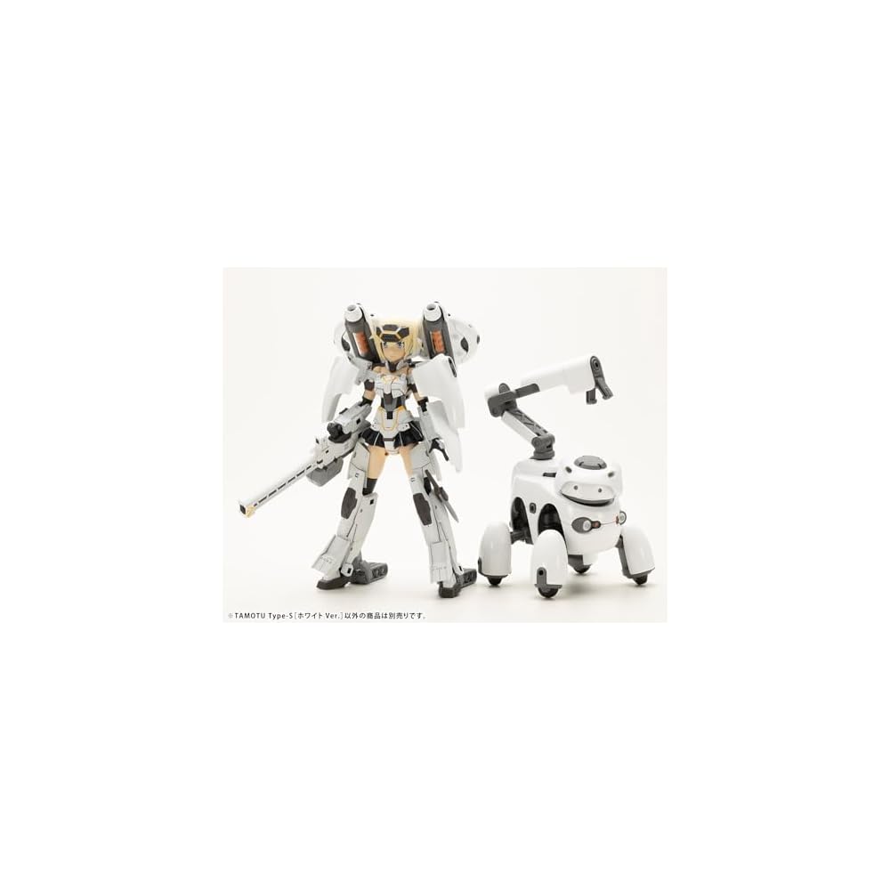 Kotobukiya Maruttoys Tamotu Type-S White Version 1/12 Scale Plastic Model Approximately 87mm Long