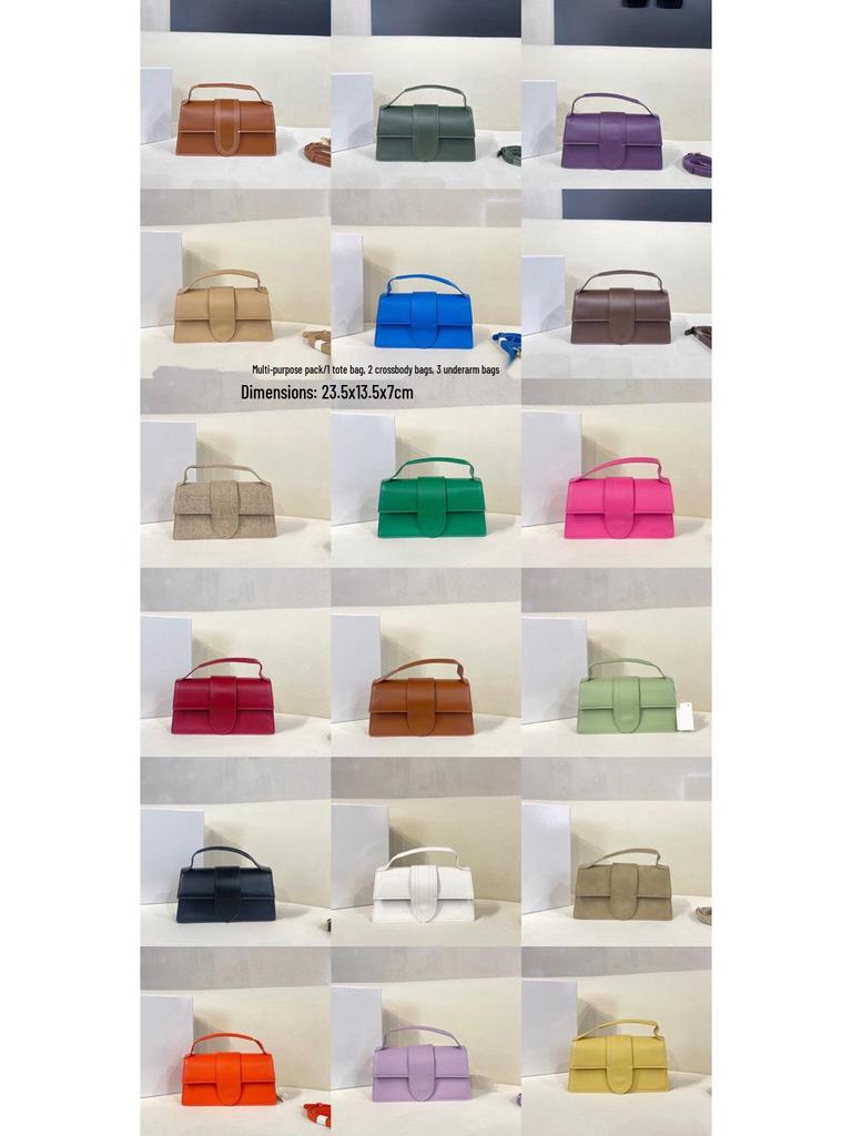 Jac Niche Square High-End Versatile Women's Tote & Crossbody Bag